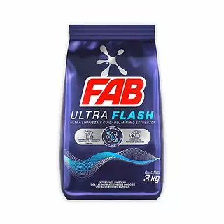 Detergente Fab Ultra Flash