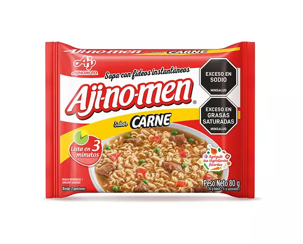 Sopa Instantanea Aji No Men Carne