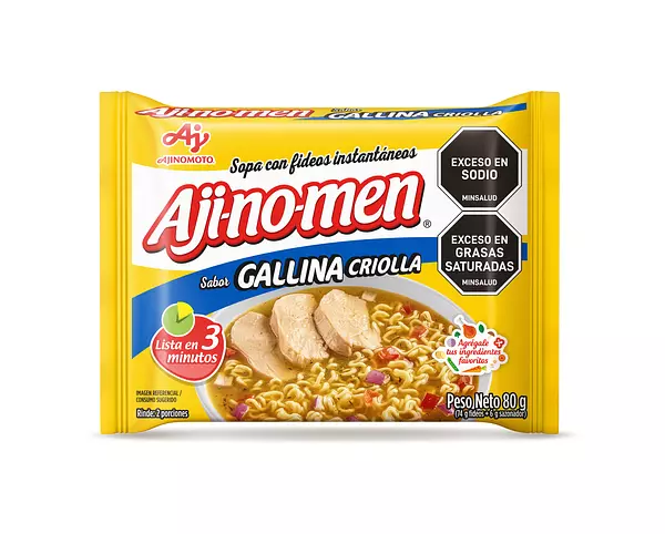 Sopa Instantanea Aji No Men Gallina Criolla