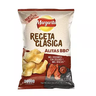 Papa Margarita Familiar Receta Clásica Alitas Bbq