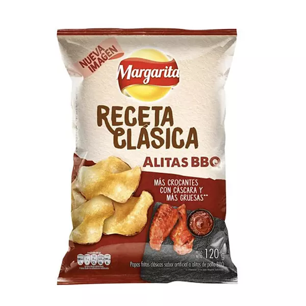 Papa Margarita Familiar Receta Clásica Alitas Bbq