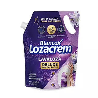 Lavaplato Liquido Blancox Loza Crem Deluxe