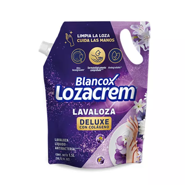 Lavaplato Liquido Blancox Loza Crem Deluxe