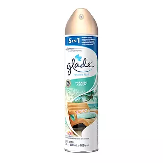 Ambientador Aerosol Glade Paraíso Azul