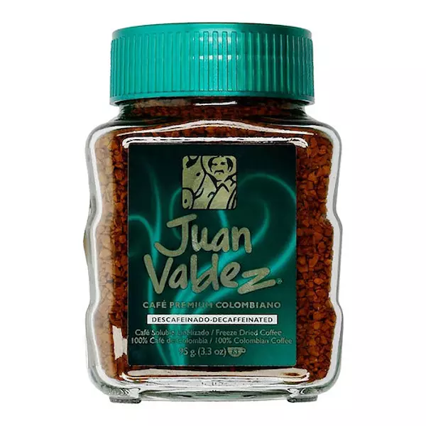 Café Liofilizado Descafeinado Juan Valdez