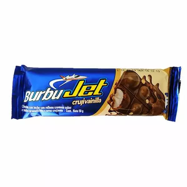 Chocolatina Burbujet Cruji Vainilla