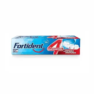 Crema Dental Fortident Limpieza Profunda