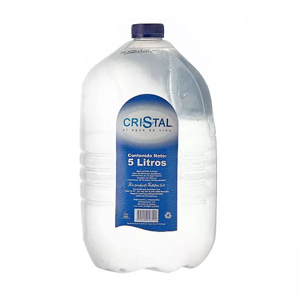 Agua Cristal Garrafa