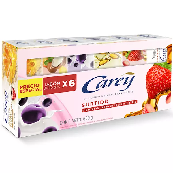 Jabón De Baño Carey Surtido