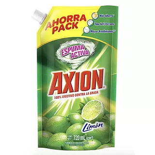 Lava Platos Líquido Axion Limón