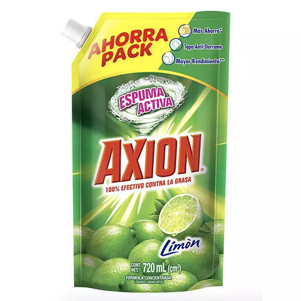 Lava Platos Líquido Axion Limón