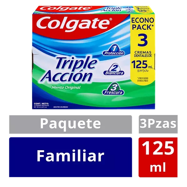 Crema Dental Colgate Triple Acción