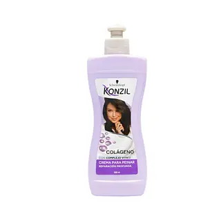 Crema De Peinar Konzil Colageno + Vitamina
