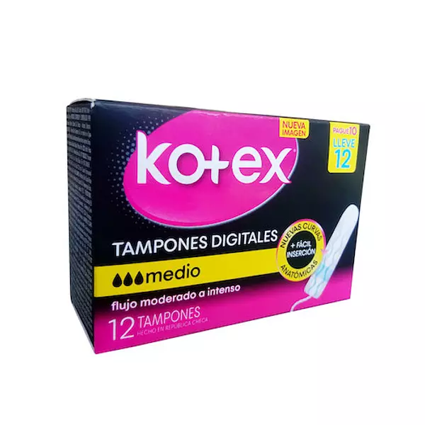 Tampones Kotex Medio
