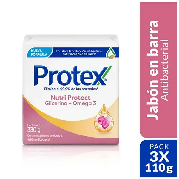 Jabon Baño Protex Omega