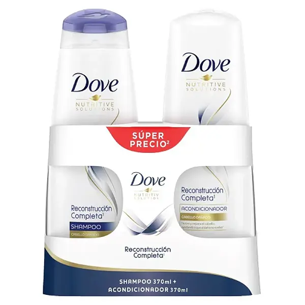 Shampoo Dove + Acondicionador