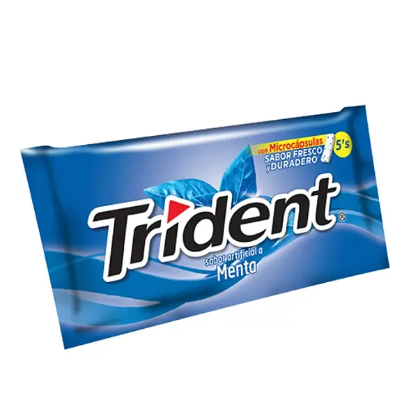 Goma De Mascar Trident Menta