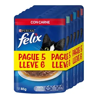 Alim Hum Felix Surtido Pague 5 Lleve 6