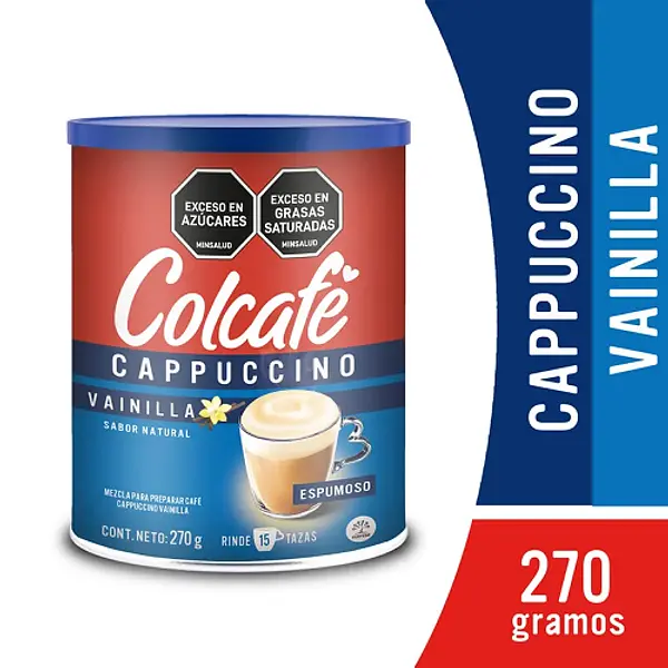 Cafe Colcafe Polvo Capuccino Vainilla