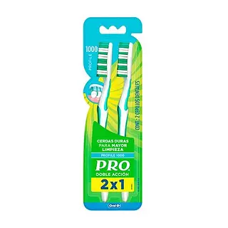 Cepillo Dental Pro 1000 Doble Acción