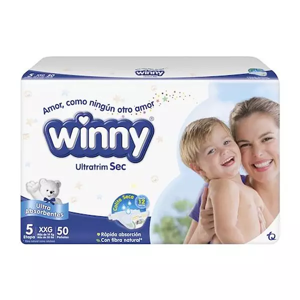 Pañal Winny Ultrat Sec Et 5