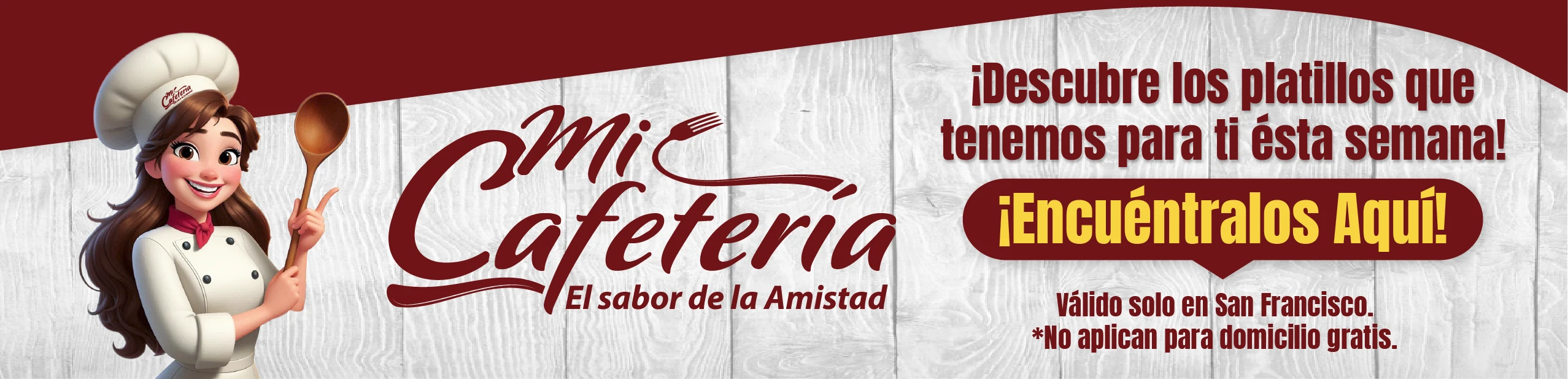 MENU MI CAFETERIA