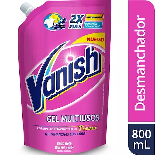 Desmanchador Vanish Gel Rosa