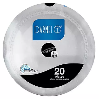 Plato Blanco Darnel 15.5 Cm