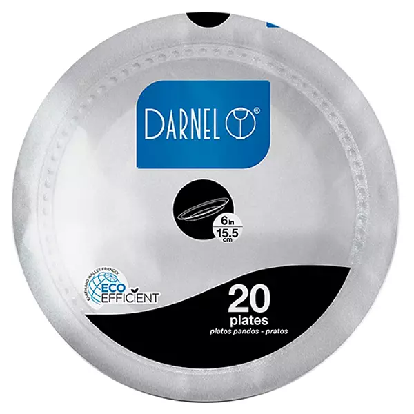 Plato Blanco Darnel 15.5 Cm