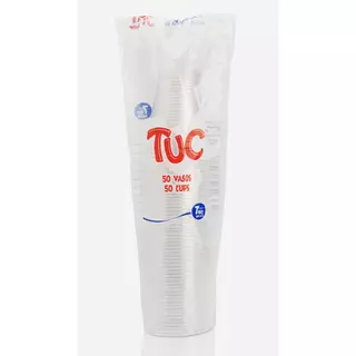 Vasos Transparentes Tuc 7 Onzas