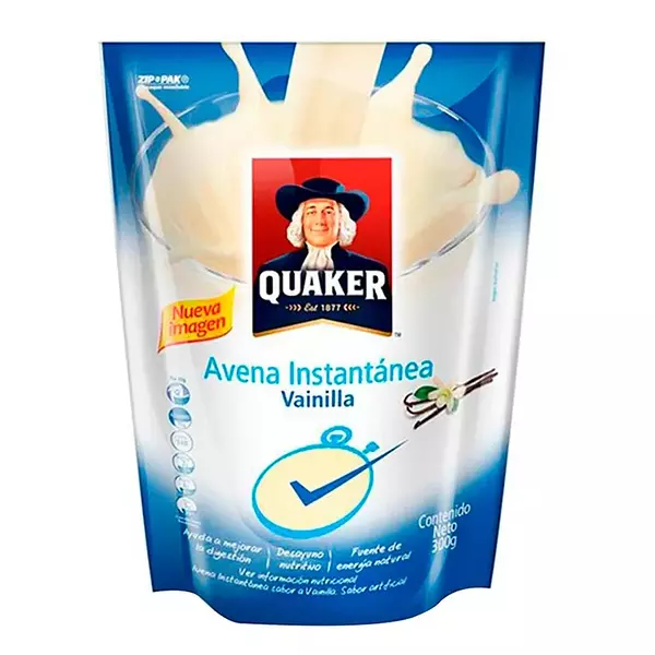 Avena Quaker Instantánea Vainilla