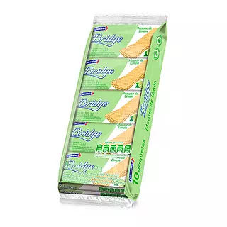 Galleta Wafer Bridge Mouse Limon