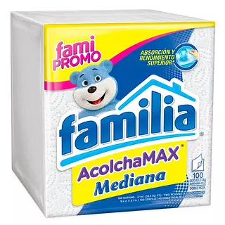 Servilleta Familia Acolchada Mediana