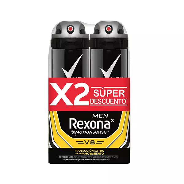 Desodorante Rexona Aerosol V8