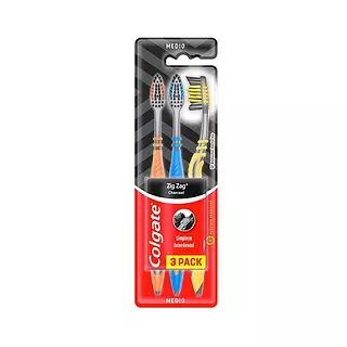 Cepillo Dental Colgate Zig Zag Charcoal
