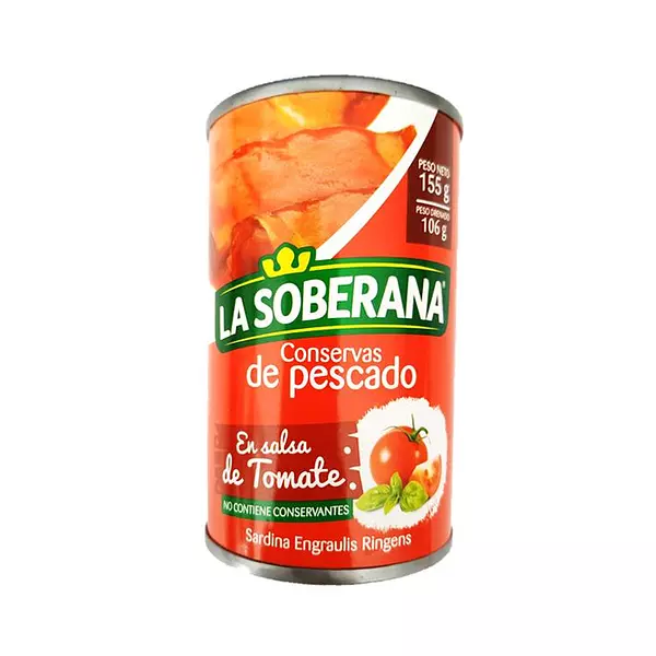 Sardina La Soberana Cilíndrica