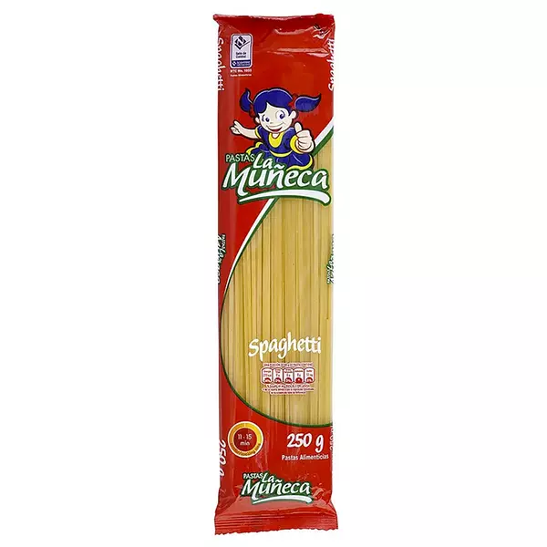 Pasta La Muñeca Espaguetti x 250