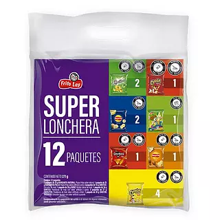 Pasabocas Frito Lay Super Lonchera Surtido