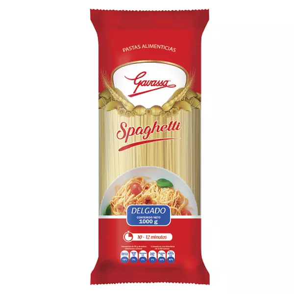 Pasta Gavassa Espaguetti Delgado