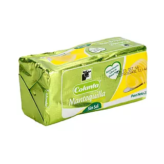 Mantequilla Colanta Sin Sal