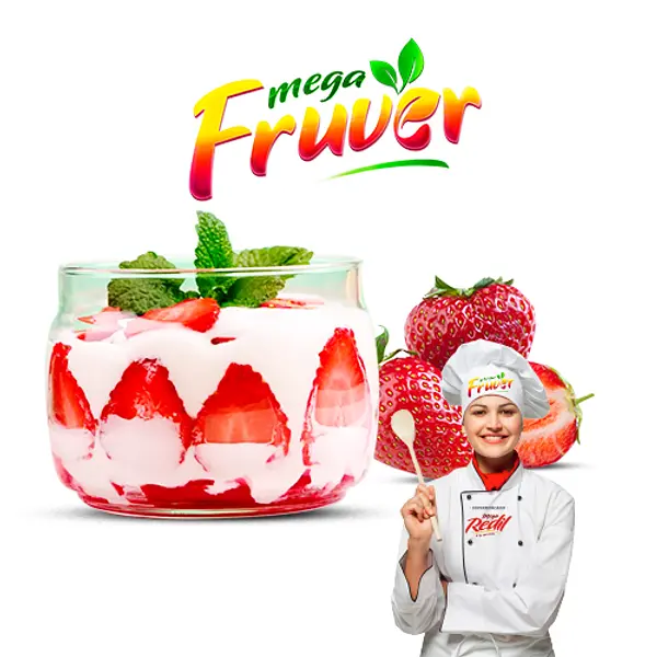 Fresas con Yogurt