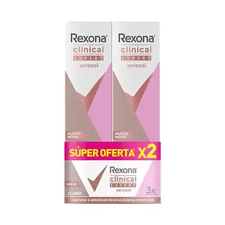 Desodorante Rexona Aerosol Clinal Class Expert