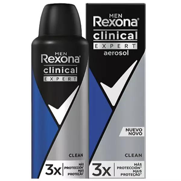 Desodorante Rexona Clinical Aerosol Clean