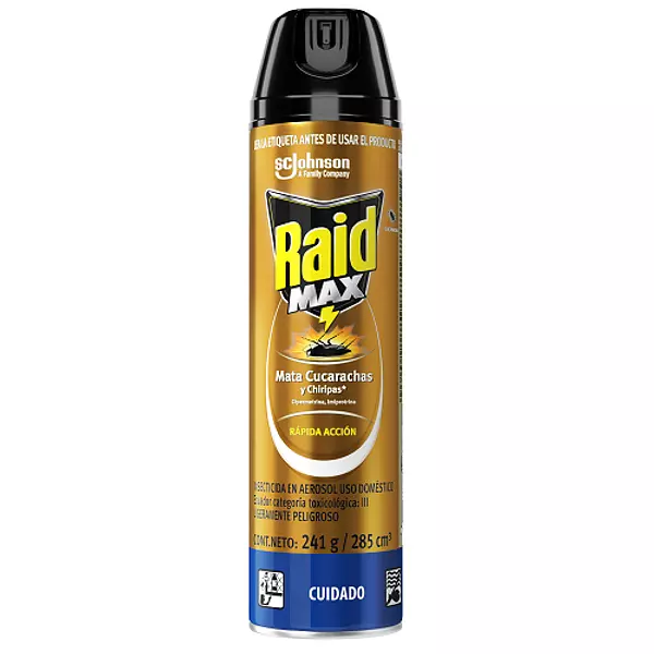 Insecticida Raid Max Cucarachas