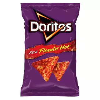 Frito Lay Familiar Doritos Flaming Hot