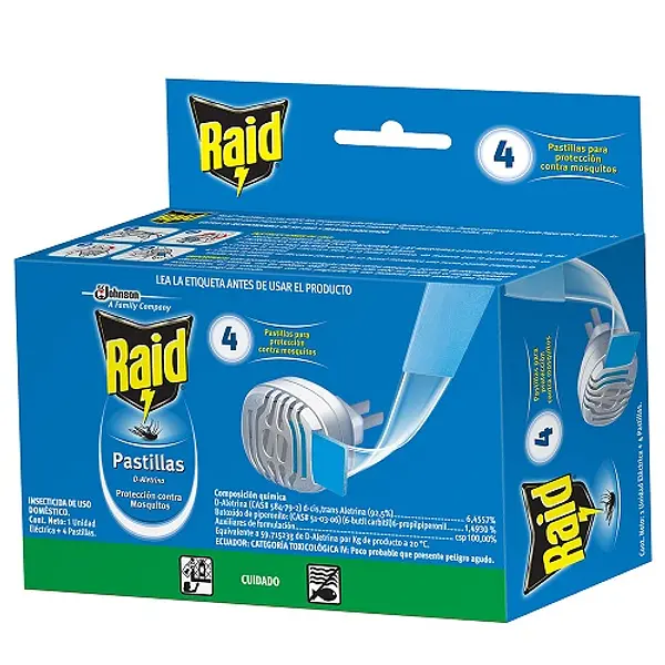 Insecticida Raid Pastillas