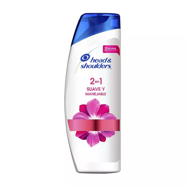 Shampoo H&S 2 De 1 Suave Y Manejable