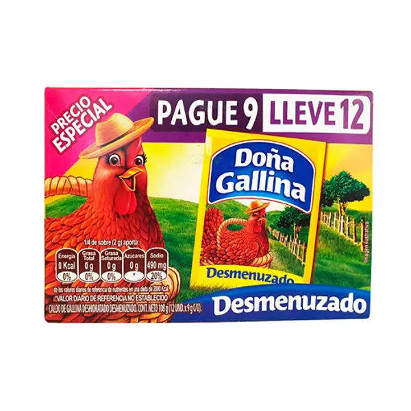 Doña Gallina Desmenuzado