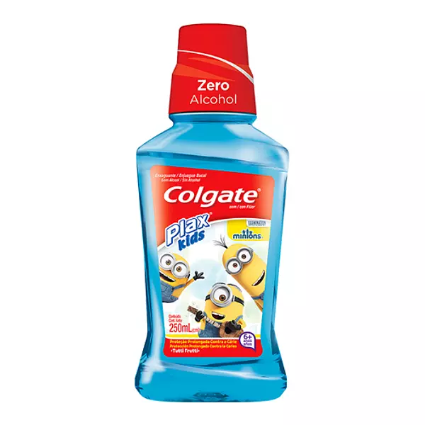 Enjuague Bucal Colgate Plax Kids Minions